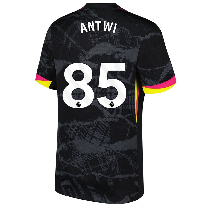 Kinder Genesis Antwi #85 Schwarz Rosa Ausweichtrikot Trikot 2024/25 T-Shirt