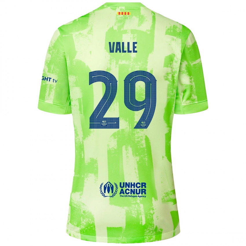 Kinder Álex Valle #29 Limettengrün Ausweichtrikot Trikot 2024/25 T-Shirt