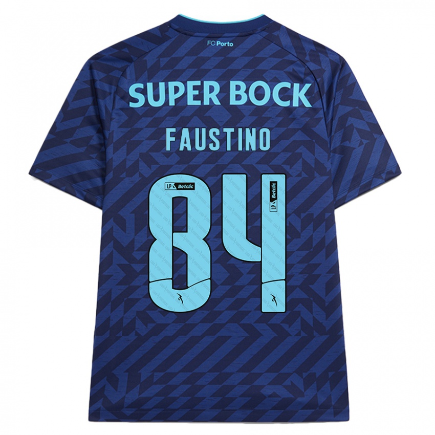 Kinder Levi Faustino #84 Marineblau Ausweichtrikot Trikot 2024/25 T-Shirt