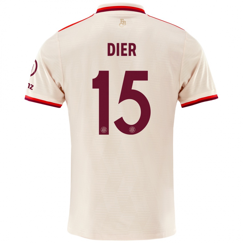 Kinder Eric Dier #15 Leinen Ausweichtrikot Trikot 2024/25 T-Shirt