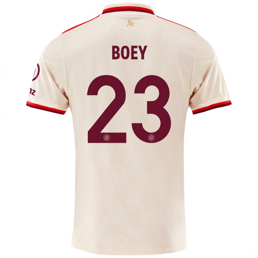 Kinder Sacha Boey #23 Leinen Ausweichtrikot Trikot 2024/25 T-Shirt