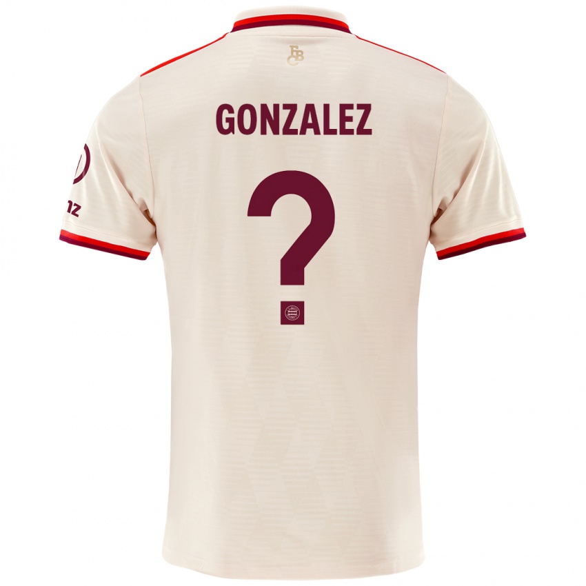 Kinder Gabriel Gonzalez #0 Leinen Ausweichtrikot Trikot 2024/25 T-Shirt