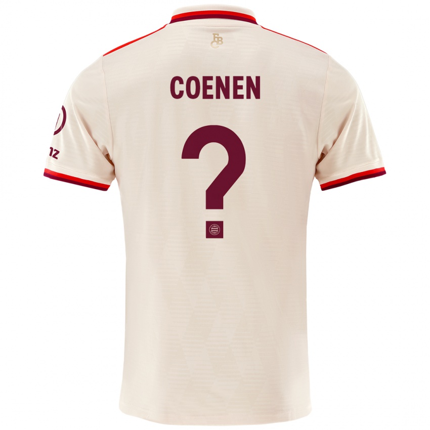 Kinder Alexander Coenen #0 Leinen Ausweichtrikot Trikot 2024/25 T-Shirt