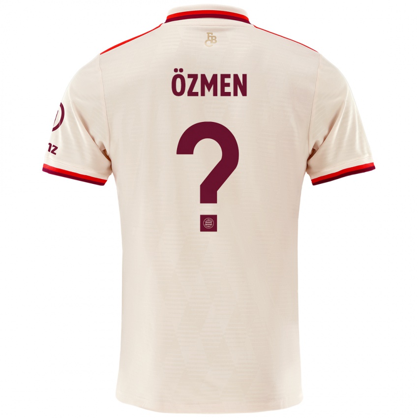 Kinder Baran Özmen #0 Leinen Ausweichtrikot Trikot 2024/25 T-Shirt