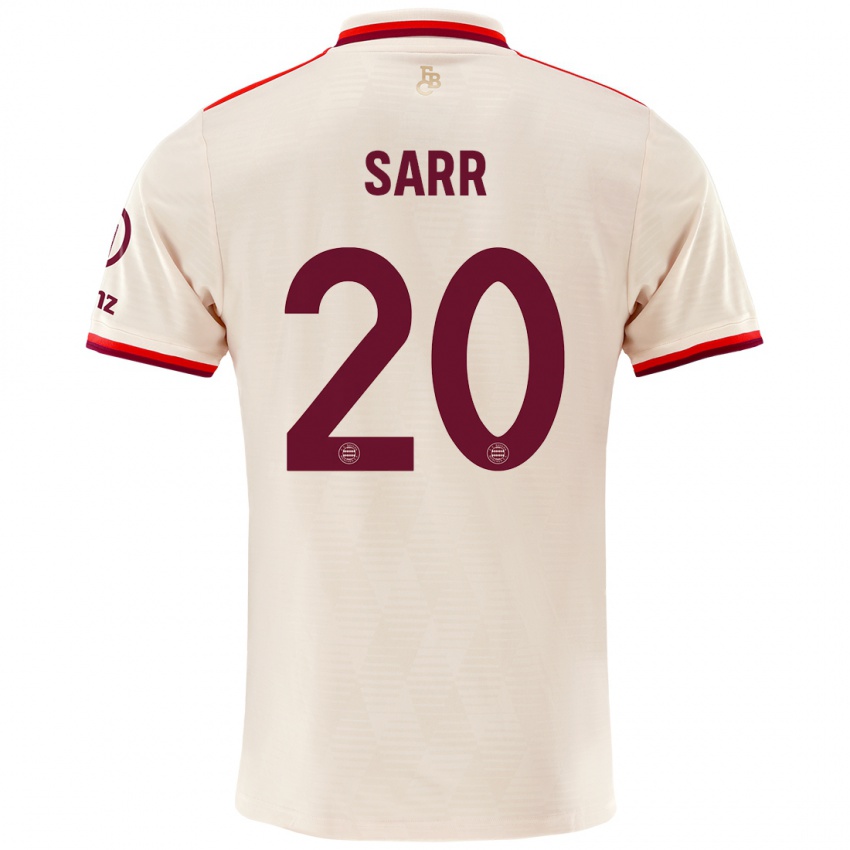 Kinder Bouna Sarr #20 Leinen Ausweichtrikot Trikot 2024/25 T-Shirt