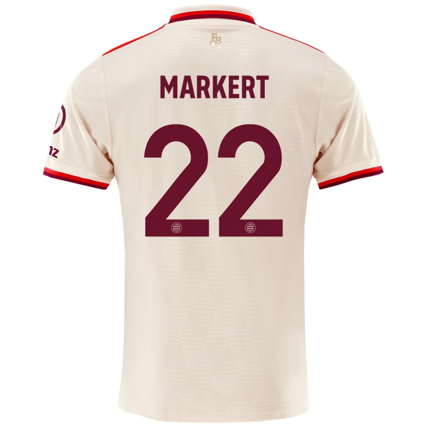 Kinder Leon Markert #22 Leinen Ausweichtrikot Trikot 2024/25 T-Shirt