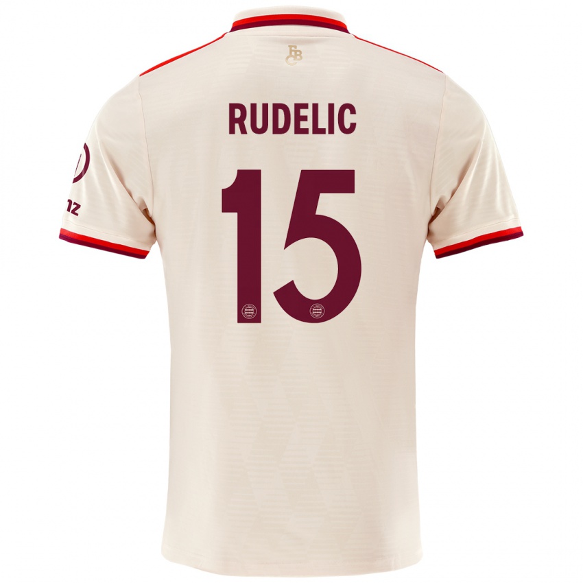 Kinder Ivana Rudelic #15 Leinen Ausweichtrikot Trikot 2024/25 T-Shirt