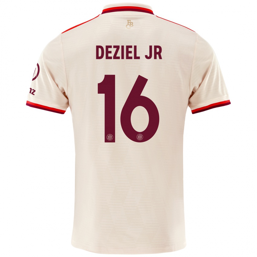 Kinder Robert Deziel Jr #16 Leinen Ausweichtrikot Trikot 2024/25 T-Shirt