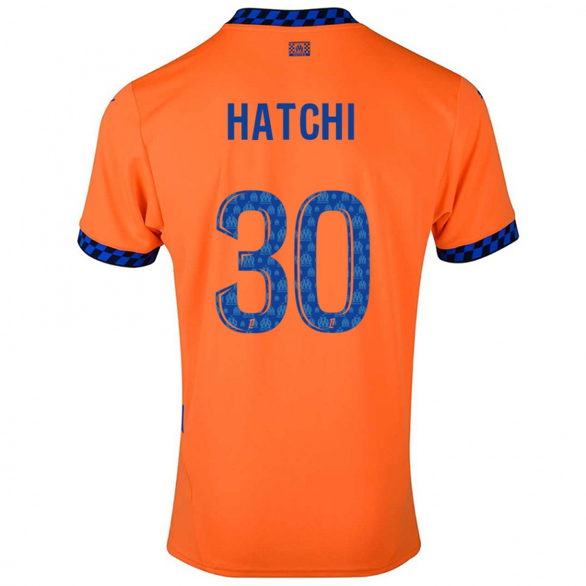 Kinder Anaïs Hatchi #30 Orange Dunkelblau Ausweichtrikot Trikot 2024/25 T-Shirt