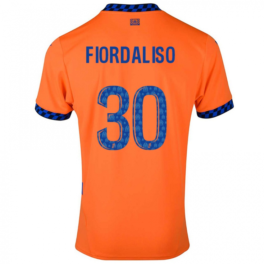 Kinder Thelma Fiordaliso #30 Orange Dunkelblau Ausweichtrikot Trikot 2024/25 T-Shirt