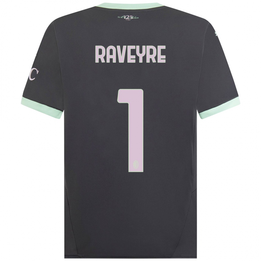 Kinder Noah Raveyre #1 Grau Ausweichtrikot Trikot 2024/25 T-Shirt