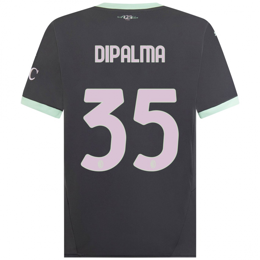 Kinder Matteo Dipalma #35 Grau Ausweichtrikot Trikot 2024/25 T-Shirt