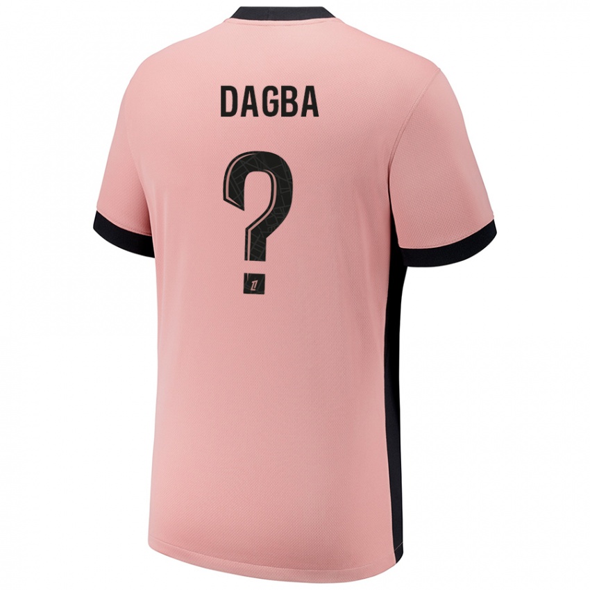 Kinder Colin Dagba #0 Rostros Ausweichtrikot Trikot 2024/25 T-Shirt