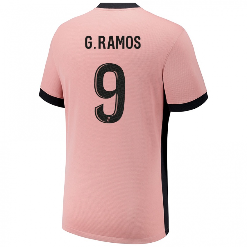 Kinder Gonçalo Ramos #9 Rostros Ausweichtrikot Trikot 2024/25 T-Shirt