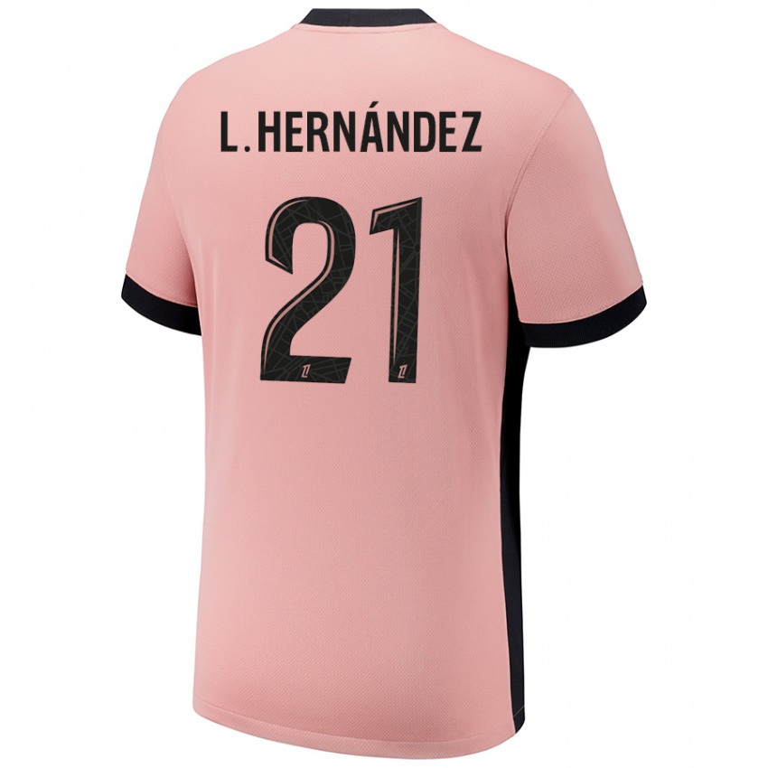 Kinder Lucas Hernandez #21 Rostros Ausweichtrikot Trikot 2024/25 T-Shirt