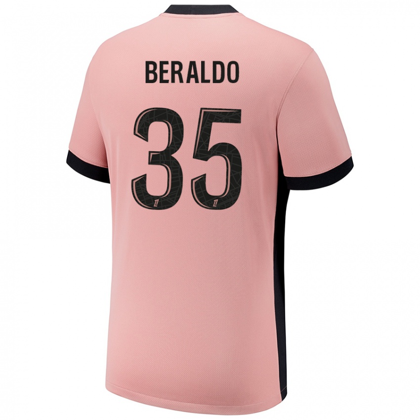 Kinder Lucas Beraldo #35 Rostros Ausweichtrikot Trikot 2024/25 T-Shirt