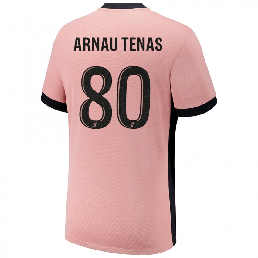 Kinder Arnau Tenas #80 Rostros Ausweichtrikot Trikot 2024/25 T-Shirt