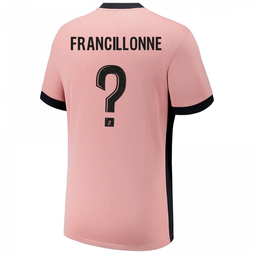 Kinder Bryan Francillonne #0 Rostros Ausweichtrikot Trikot 2024/25 T-Shirt