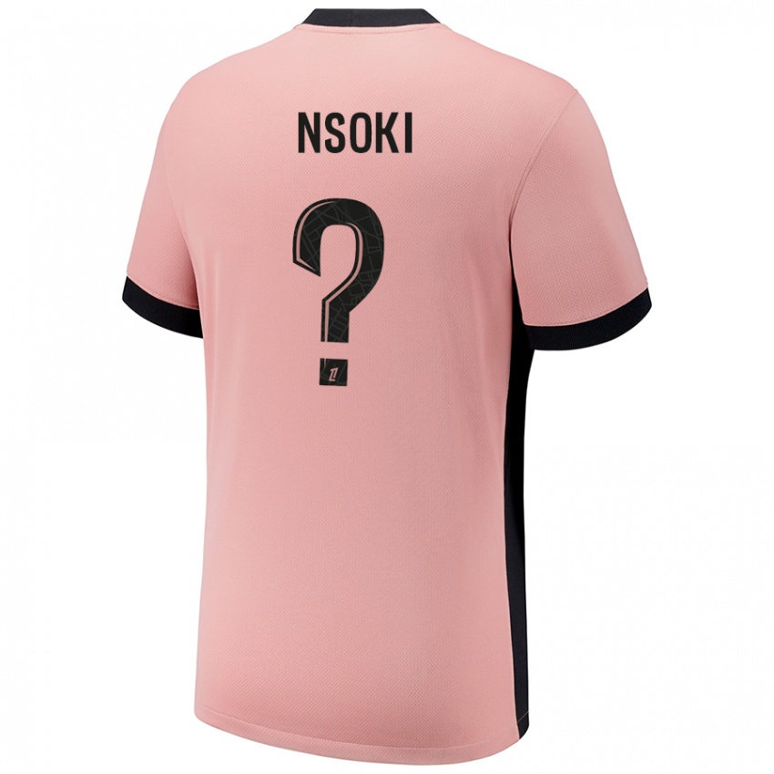 Kinder Noah Nsoki #0 Rostros Ausweichtrikot Trikot 2024/25 T-Shirt