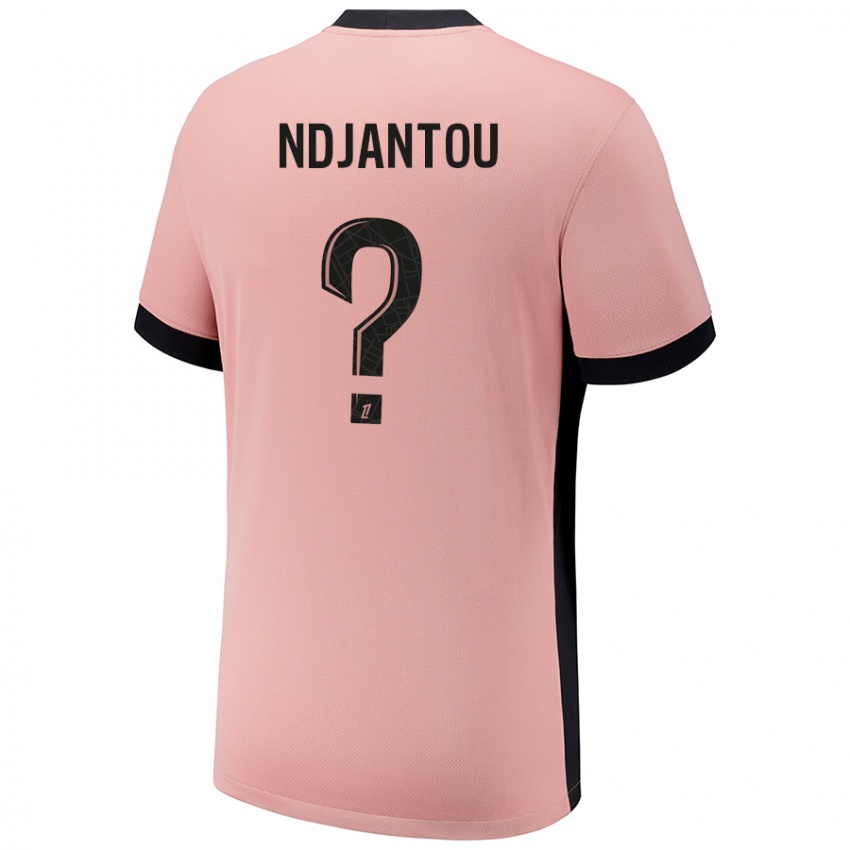 Kinder Quentin Ndjantou #0 Rostros Ausweichtrikot Trikot 2024/25 T-Shirt