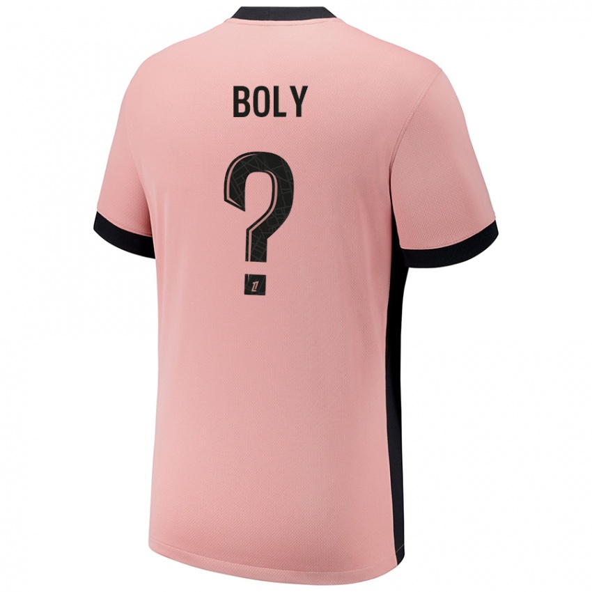 Kinder David Boly #0 Rostros Ausweichtrikot Trikot 2024/25 T-Shirt