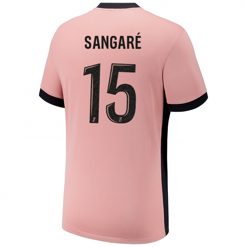 Kinder Mahamadou Sangaré #15 Rostros Ausweichtrikot Trikot 2024/25 T-Shirt