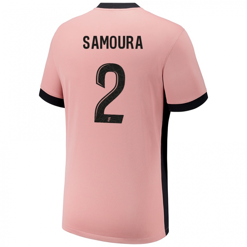 Kinder Thiniba Samoura #2 Rostros Ausweichtrikot Trikot 2024/25 T-Shirt