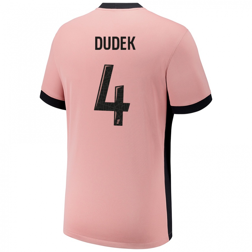 Kinder Paulina Dudek #4 Rostros Ausweichtrikot Trikot 2024/25 T-Shirt