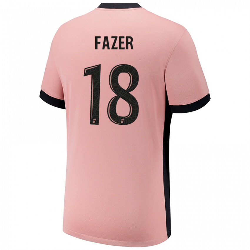 Kinder Laurina Fazer #18 Rostros Ausweichtrikot Trikot 2024/25 T-Shirt