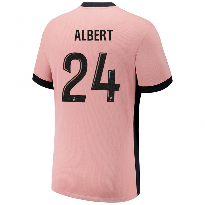 Kinder Korbin Albert #24 Rostros Ausweichtrikot Trikot 2024/25 T-Shirt