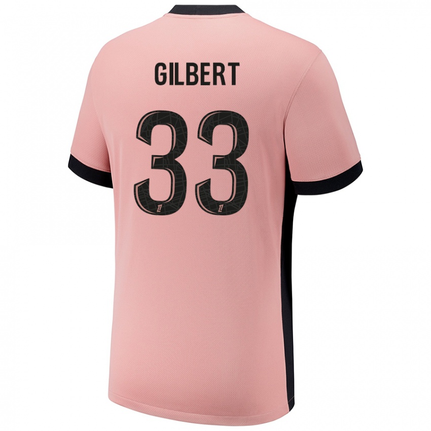 Kinder Tara Elimbi Gilbert #33 Rostros Ausweichtrikot Trikot 2024/25 T-Shirt