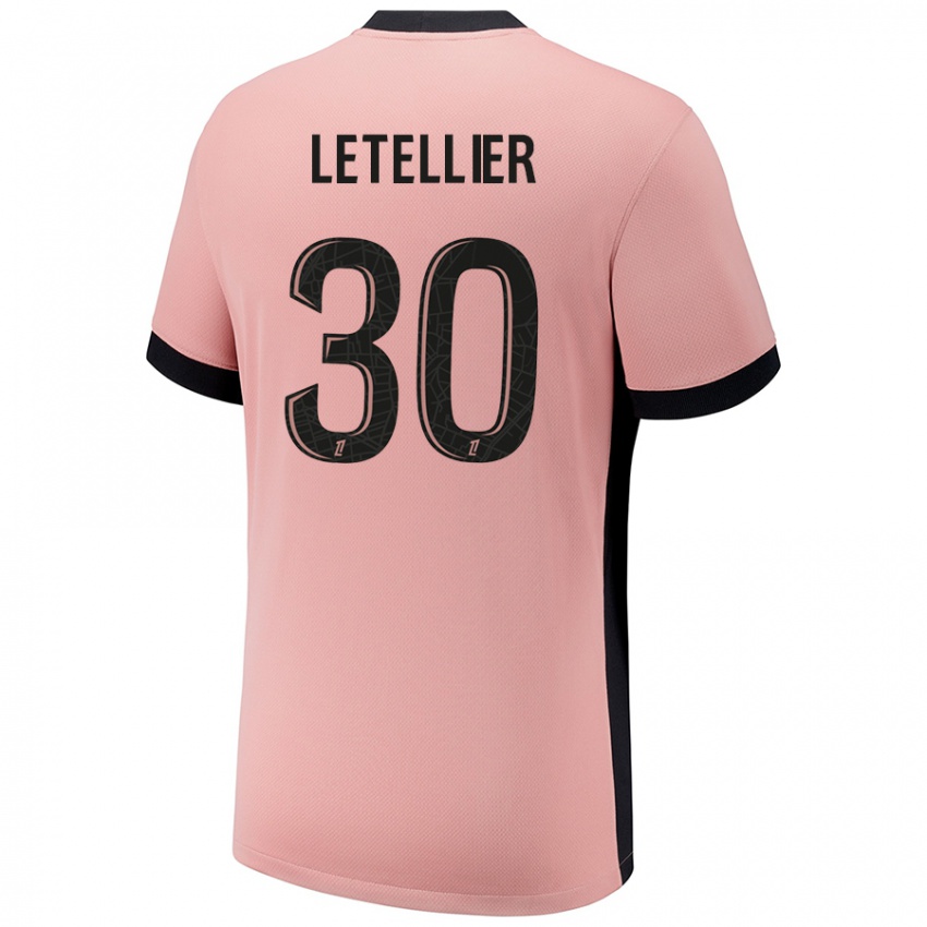 Kinder Alexandre Letellier #30 Rostros Ausweichtrikot Trikot 2024/25 T-Shirt