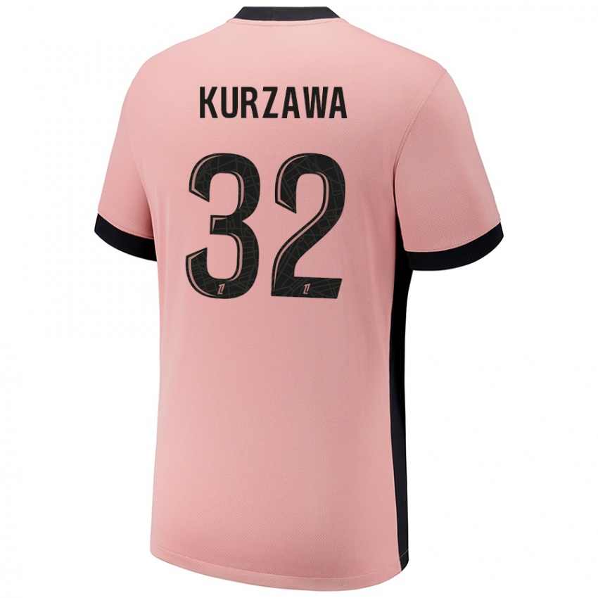 Kinder Layvin Kurzawa #32 Rostros Ausweichtrikot Trikot 2024/25 T-Shirt