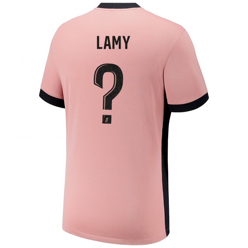 Kinder Hugo Lamy #0 Rostros Ausweichtrikot Trikot 2024/25 T-Shirt