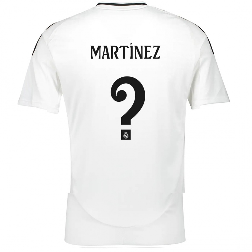 Herren Antonio Martínez #0 Weiß Heimtrikot Trikot 2024/25 T-Shirt