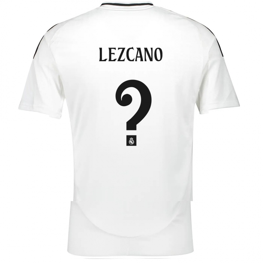 Herren Álvaro Lezcano #0 Weiß Heimtrikot Trikot 2024/25 T-Shirt