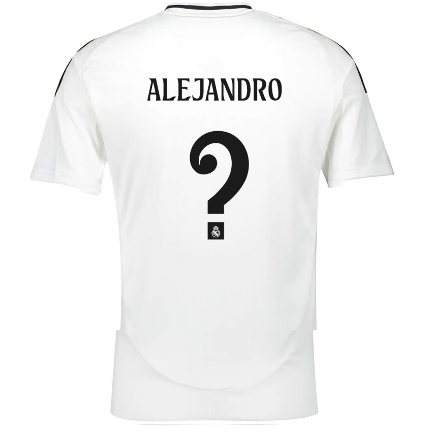 Herren Alejandro Hernández #0 Weiß Heimtrikot Trikot 2024/25 T-Shirt