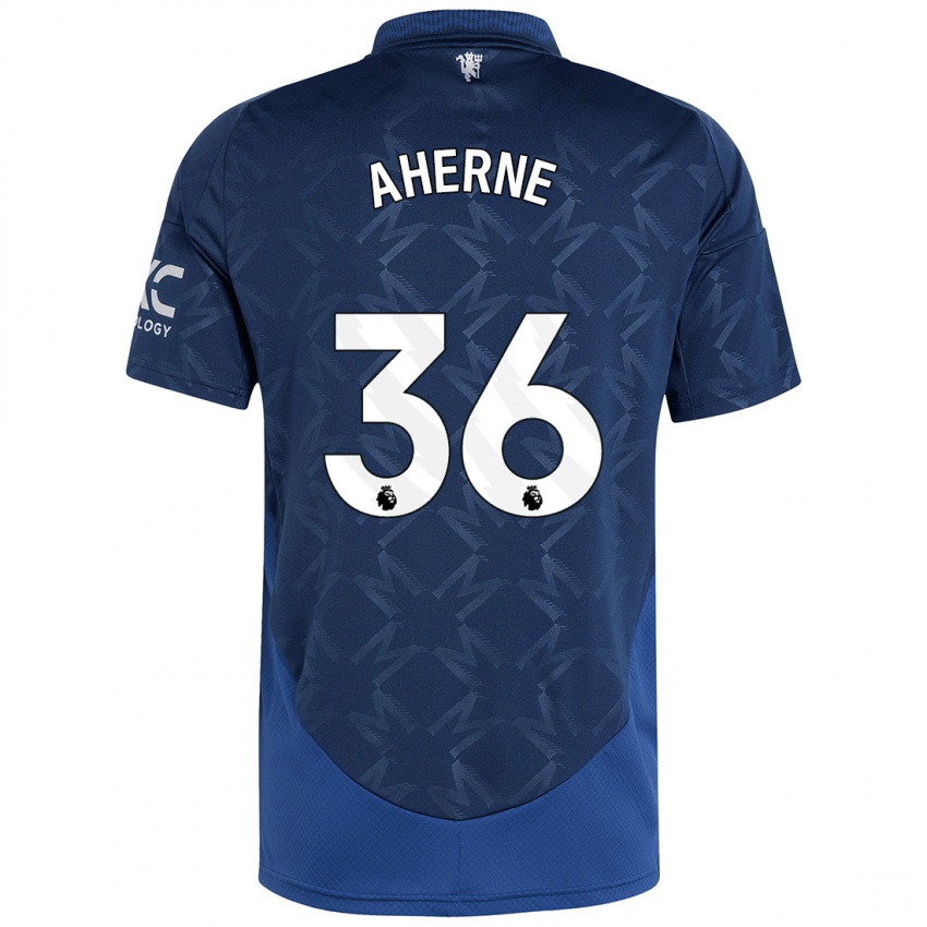 Herren Alyssa Aherne #36 Indigo Auswärtstrikot Trikot 2024/25 T-Shirt