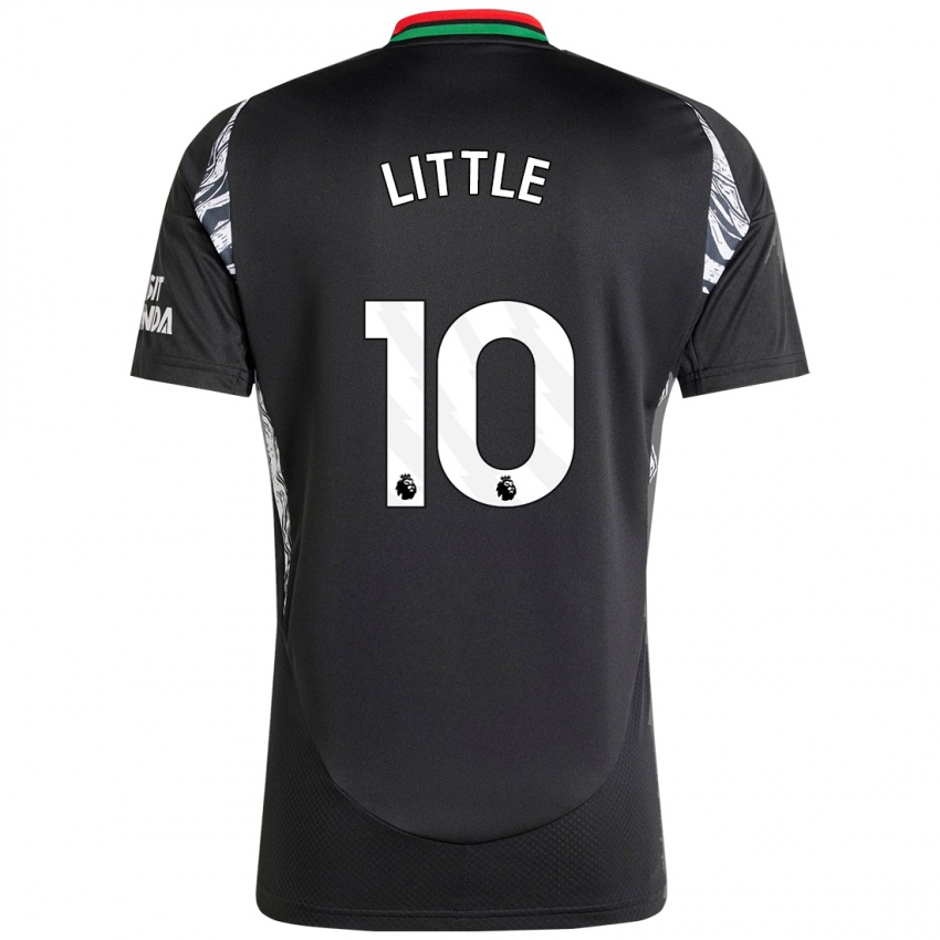 Herren Kim Little #10 Schwarz Auswärtstrikot Trikot 2024/25 T-Shirt