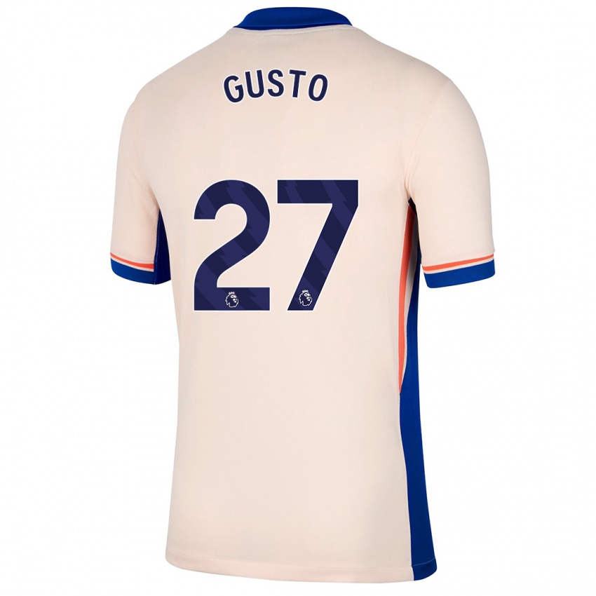 Herren Malo Gusto #27 Hellbeige Auswärtstrikot Trikot 2024/25 T-Shirt