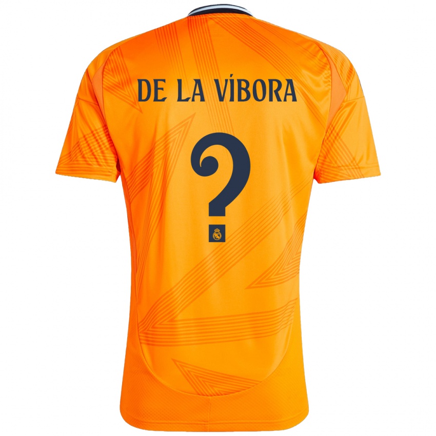 Herren David De La Víbora #0 Orange Auswärtstrikot Trikot 2024/25 T-Shirt