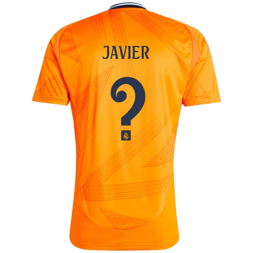 Herren Javier Navarro #0 Orange Auswärtstrikot Trikot 2024/25 T-Shirt