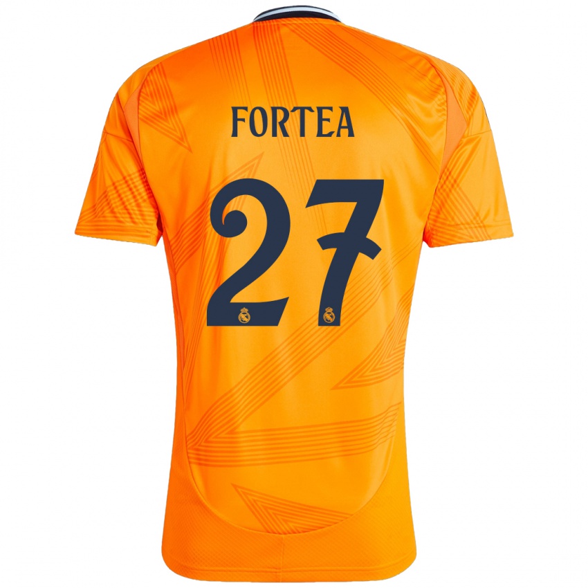 Herren Jesús Fortea #27 Orange Auswärtstrikot Trikot 2024/25 T-Shirt