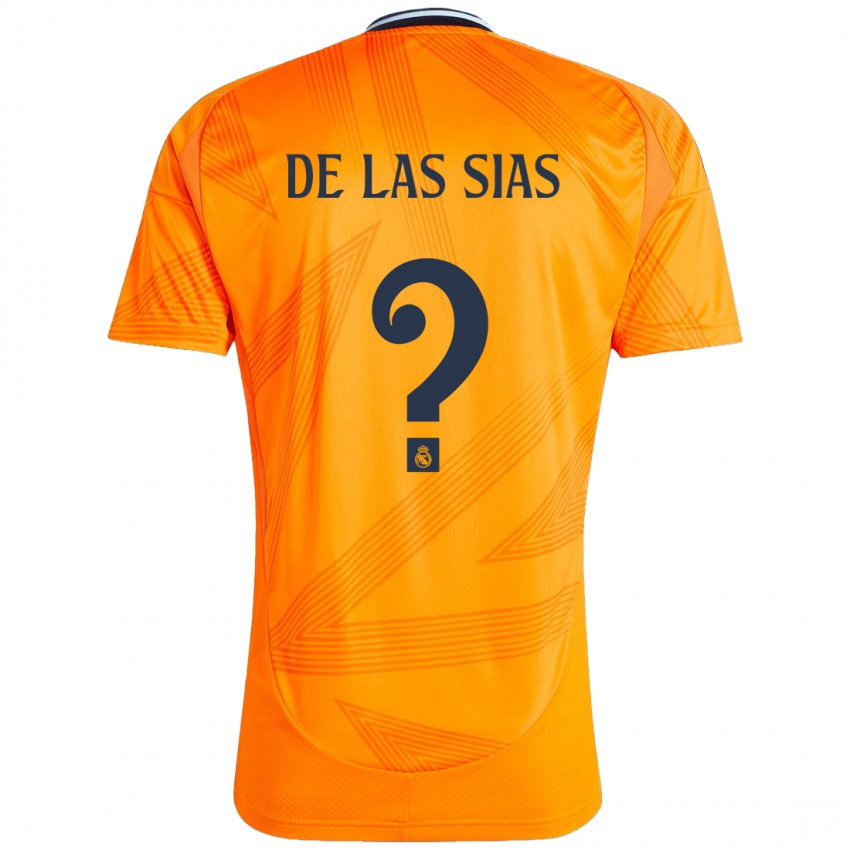 Herren Marcos De Las Sias #0 Orange Auswärtstrikot Trikot 2024/25 T-Shirt