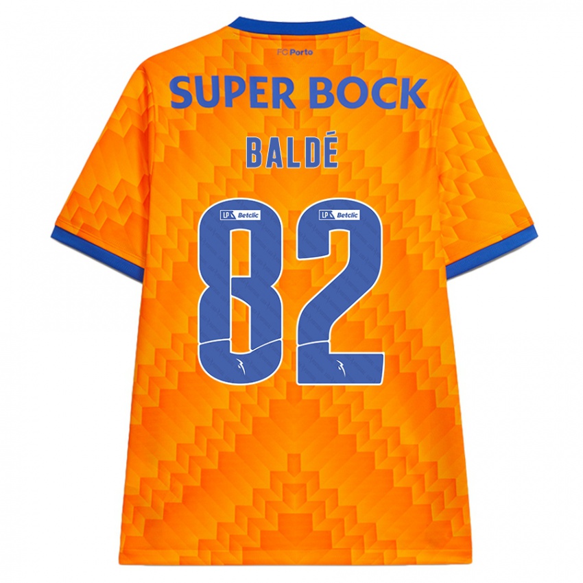 Herren Alfa Baldé #82 Orange Auswärtstrikot Trikot 2024/25 T-Shirt