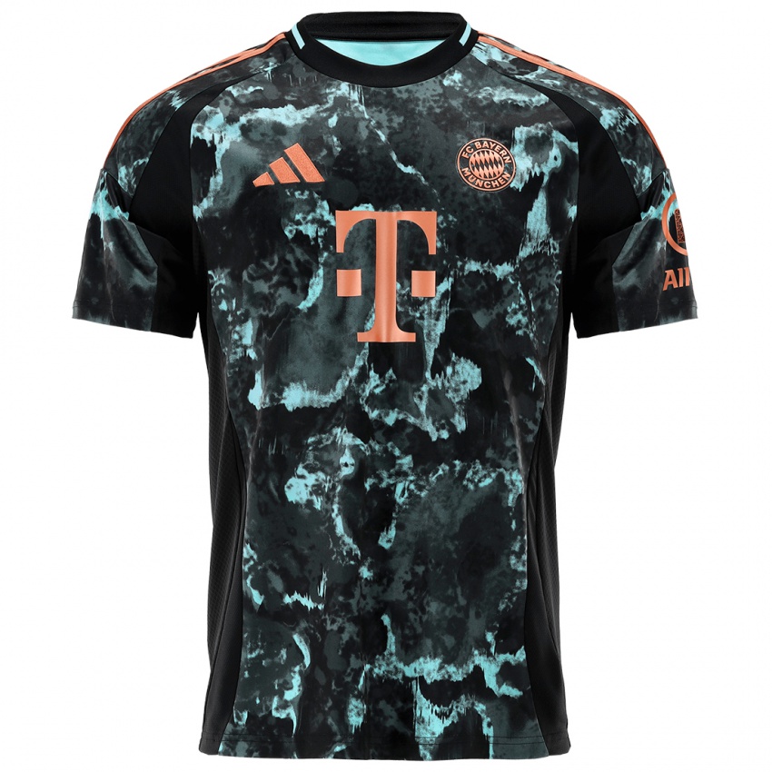 Herren Mathys Tel #39 Schwarz Auswärtstrikot Trikot 2024/25 T-Shirt