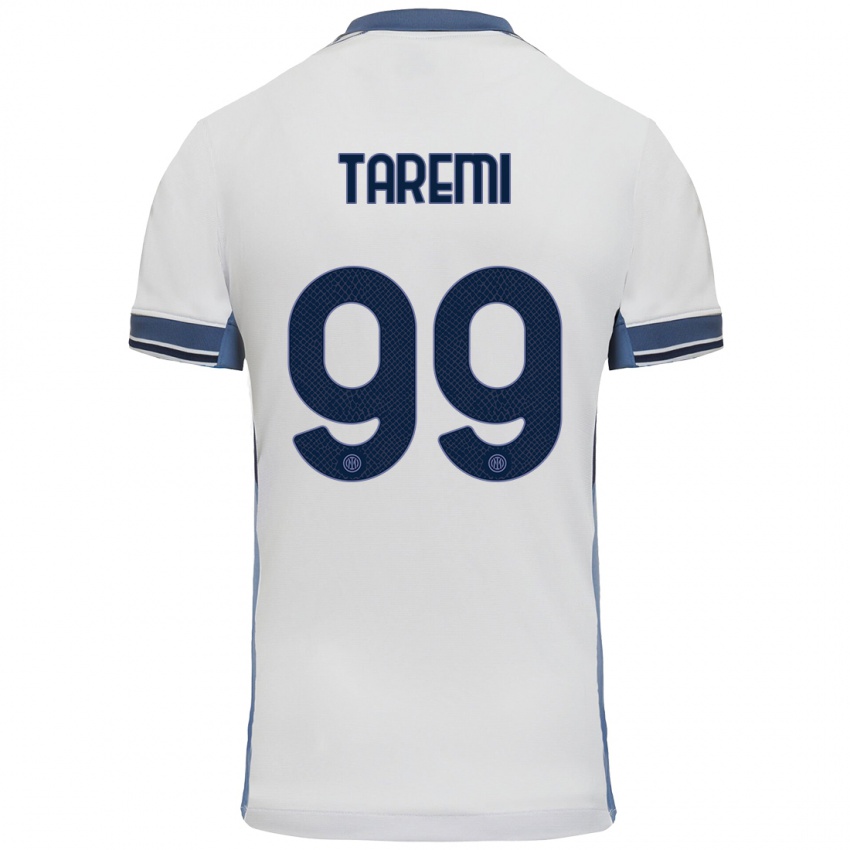 Herren Mehdi Taremi #99 Weißgrau Auswärtstrikot Trikot 2024/25 T-Shirt