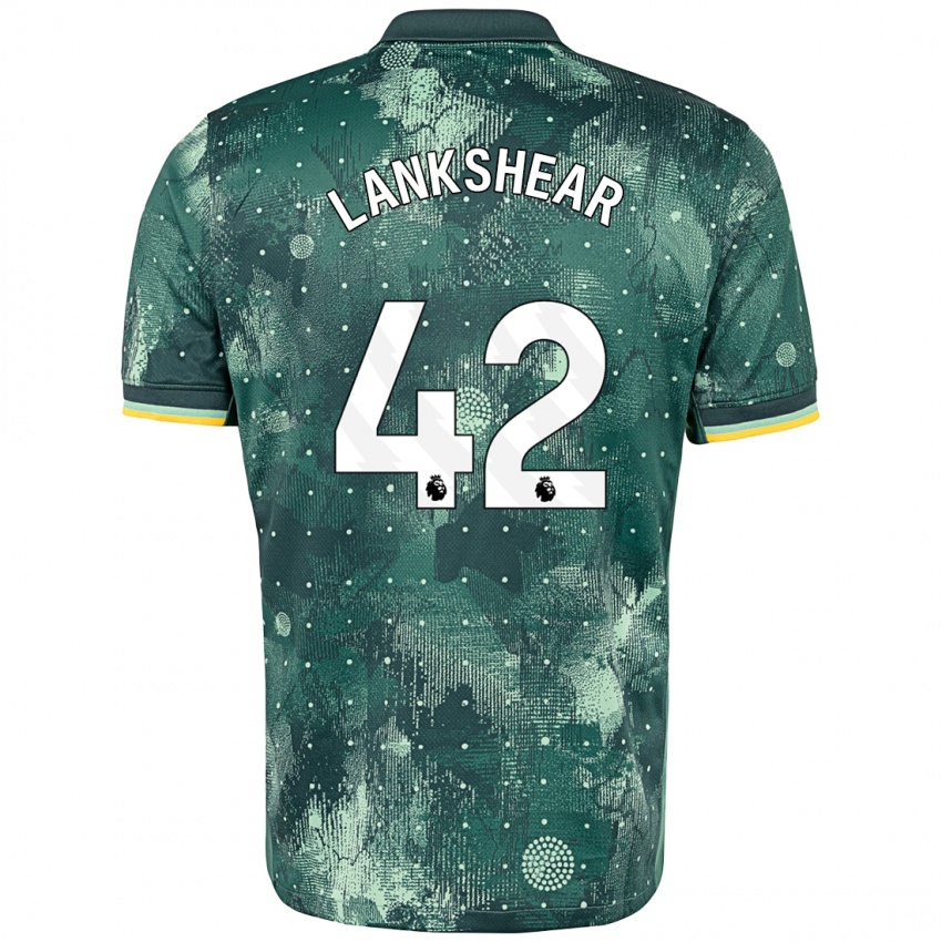 Herren Will Lankshear #42 Mintgrün Ausweichtrikot Trikot 2024/25 T-Shirt