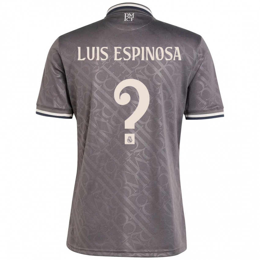 Herren José Luis Espinosa #0 Anthrazit Ausweichtrikot Trikot 2024/25 T-Shirt