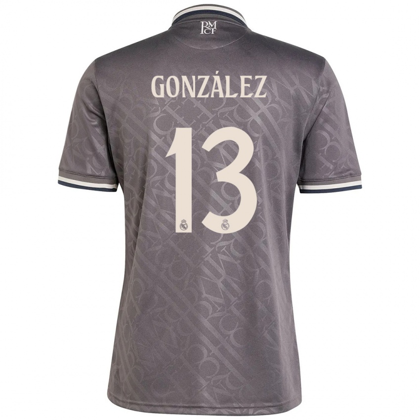 Herren Fran González #13 Anthrazit Ausweichtrikot Trikot 2024/25 T-Shirt